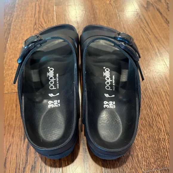 Birkenstock Papillio Arizona platform exquisite leather 39 medium/narrow 8.5 - Picture 8 of 10